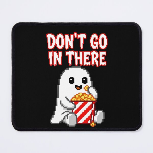 Item preview, Don't Go In There - Scared Ghost Horror Movie Pixel Art designed and sold by artistastshirt.
