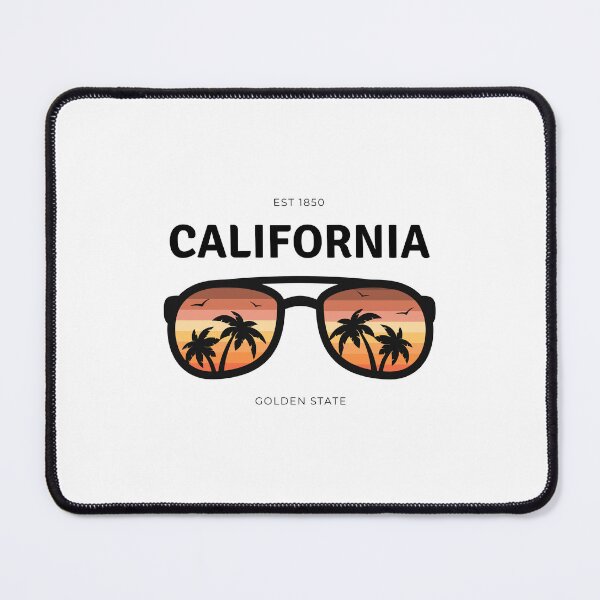 Item preview, California Golden State - Vintage Sunglasses Design designed and sold by SparkLuxe.