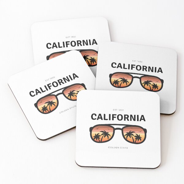 Item preview, California Golden State - Vintage Sunglasses Design designed and sold by SparkLuxe.