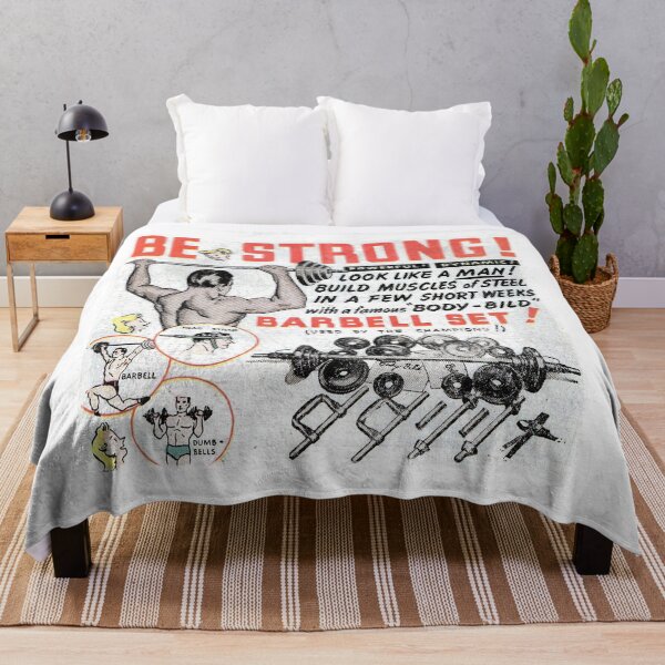 Item preview, Vintage Be Strong Muscle Plan designed and sold by 8FistsofTees.