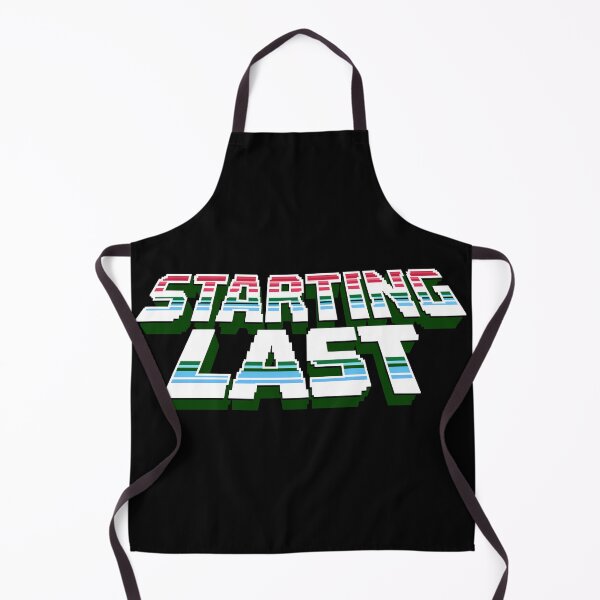 Item preview, Starting Last Retro 8-Bit Pixel Art Text Logo Design – Gamer Vibes designed and sold by CLUB SODA KID DESIGNS.