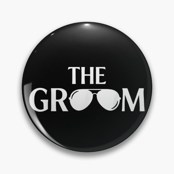 Item preview, The Groom Wedding Party Bachelor Celebration With Aviator Sunglasses Bold Modern Typography designed and sold by WilliaMaler.