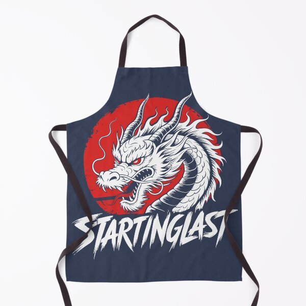 Item preview, Starting Last Dragon Red Sun Japanese Streetwear Graphic Design designed and sold by CLUB SODA KID DESIGNS.