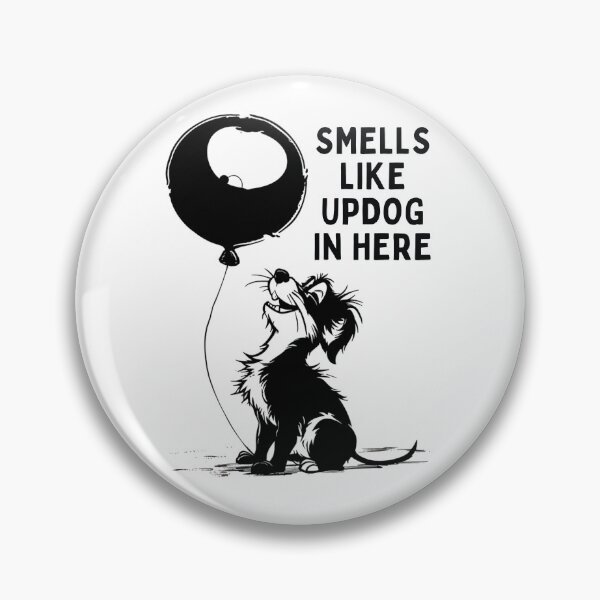 Item preview, Smells Like Updog in Here Funny Baloon T-Shirt designed and sold by MerchlyMike.