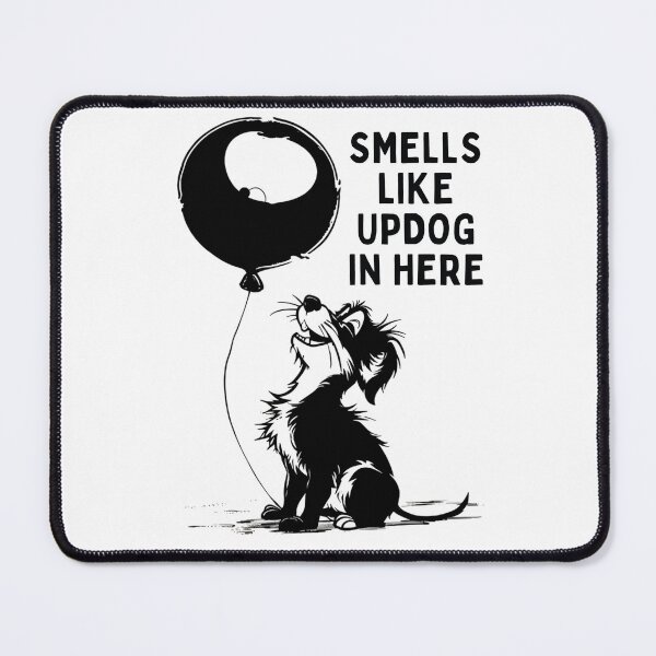 Item preview, Smells Like Updog in Here Funny Baloon T-Shirt designed and sold by MerchlyMike.