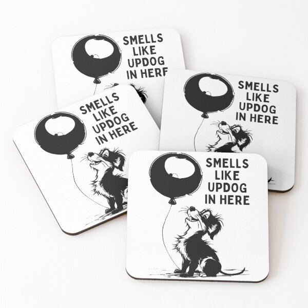 Item preview, Smells Like Updog in Here Funny Baloon T-Shirt designed and sold by MerchlyMike.