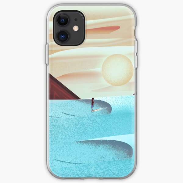 Sunset Surfer iPhone Soft Case
