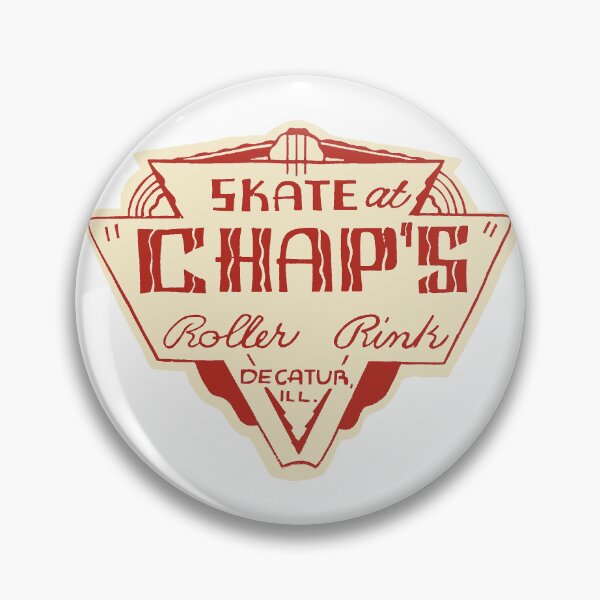 Item preview, Chaps Roller Rink Decatur Illinois Roller Skating Rink Sticker Decal Label designed and sold by tislord.