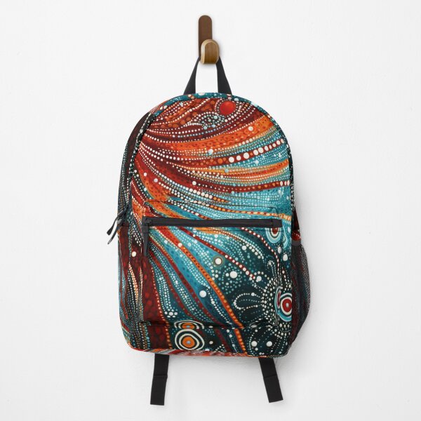 Item preview, Aboriginal Inspired Dot Art - The Serenity of Fire and Cold designed and sold by GrinGalore.