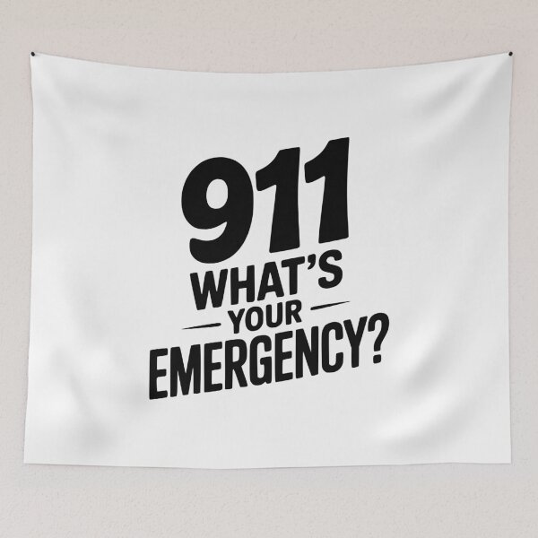Item preview, 911 What's Your Emergency? designed and sold by Frank Ring.