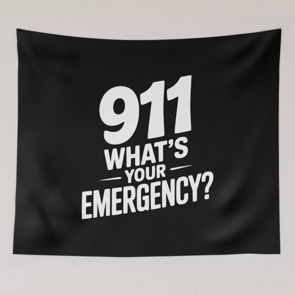 Item preview, 911 What's Your Emergency? designed and sold by Frank Ring.