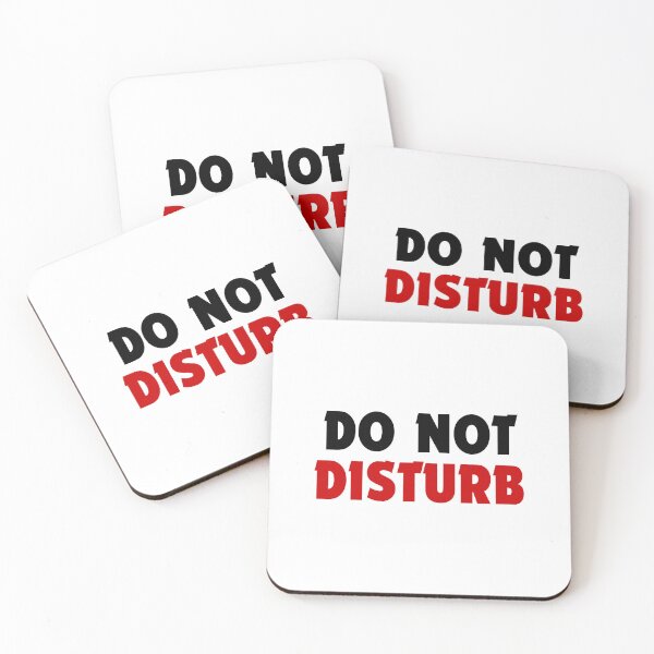 Item preview, Do Not Disturb-Minimalist Funny Mood Design designed and sold by DomKo10.