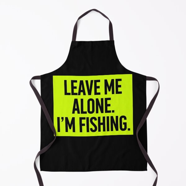 Item preview, Leave Me Alone I’m Fishing Funny Introvert Angler Design – Minimalist Fishing Quote Gift for Fishermen & Outdoor Lovers designed and sold by Ladys-Gents.