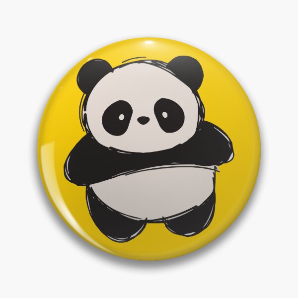 Item preview, Cute Hand-Drawn Panda Bear - Adorable Kawaii Animal Illustration designed and sold by OuSfian1.