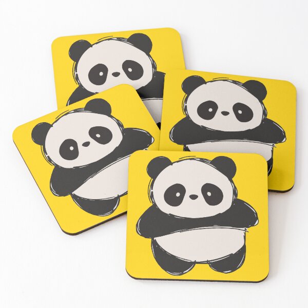 Item preview, Cute Hand-Drawn Panda Bear - Adorable Kawaii Animal Illustration designed and sold by OuSfian1.