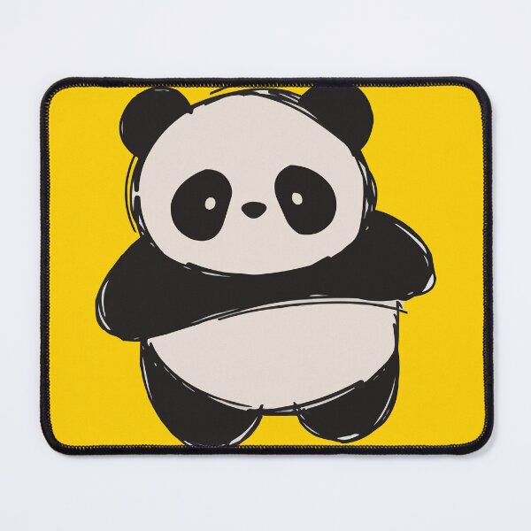 Item preview, Cute Hand-Drawn Panda Bear - Adorable Kawaii Animal Illustration designed and sold by OuSfian1.
