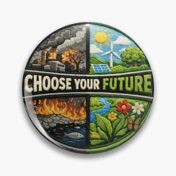 Item preview, Climate Change Choose Your Future Earth Day designed and sold by Thread&Fable.