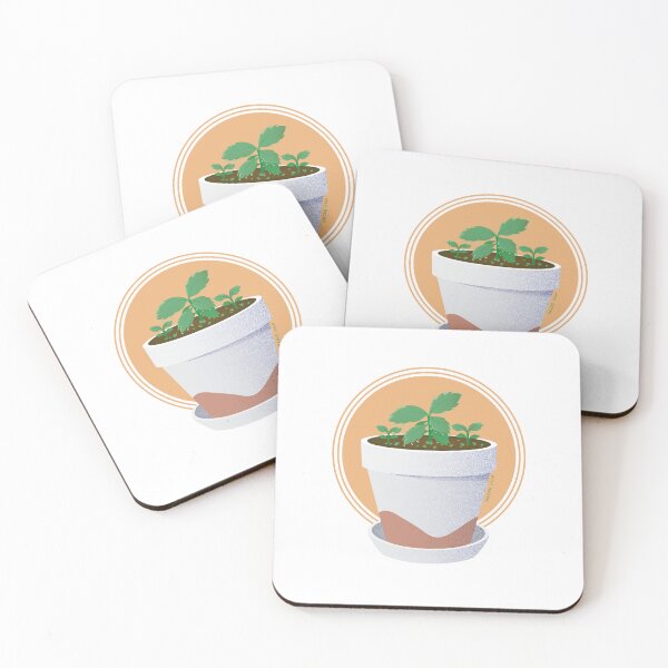 Item preview, Mother of Thousands Houseplant Illustration designed and sold by Studio Hromi LLC.