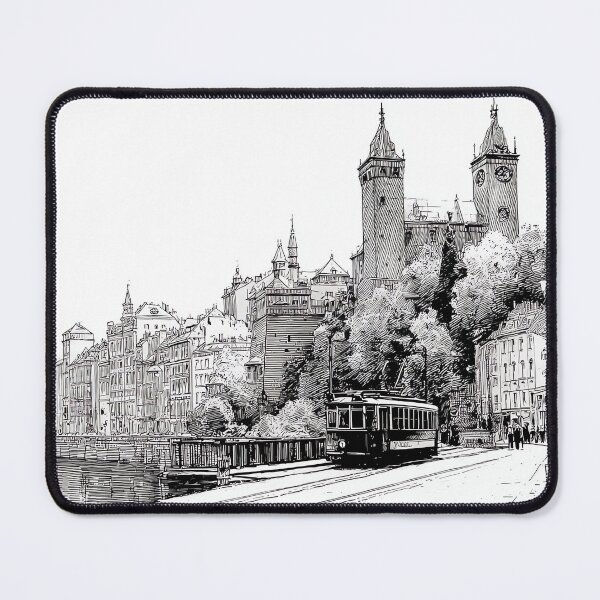 Item preview, Mitteleuropa Moments: Riverside Tramway designed and sold by Banal25.