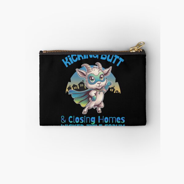 Item preview, Kicking Butt and Closing Homes – Superhero Goat for Real Estate designed and sold by Wicked Title.