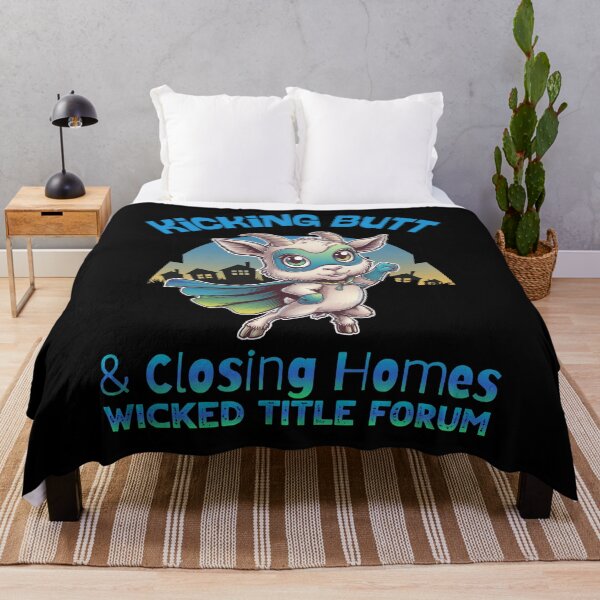 Item preview, Kicking Butt and Closing Homes – Superhero Goat for Real Estate designed and sold by Wicked Title.