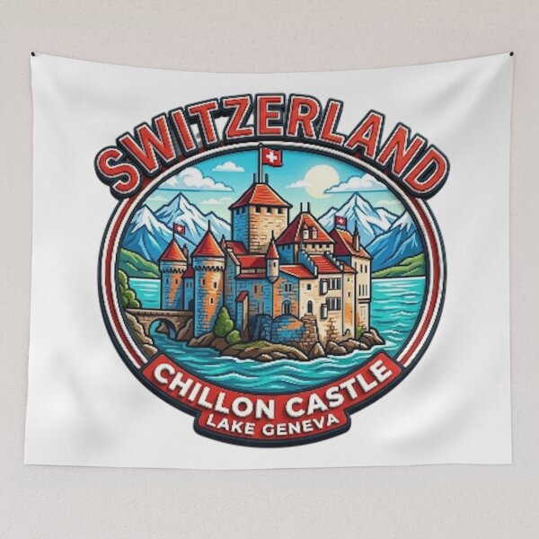 Item preview, CHILLON CASTLE designed and sold by likbatonboot.