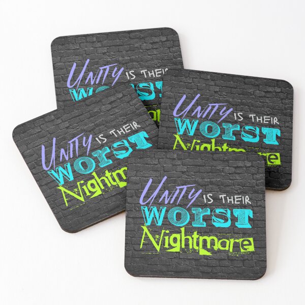 Item preview, Unity Is Their Worst Nightmare: Anti-Division Power Statement designed and sold by iamdisruptive.