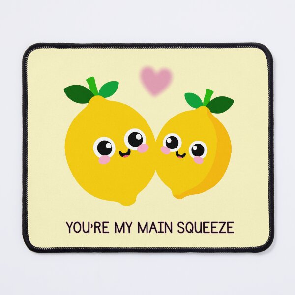 Item preview, Cute Lemon Couple You’re My Main Squeeze designed and sold by Hannah-Yei.
