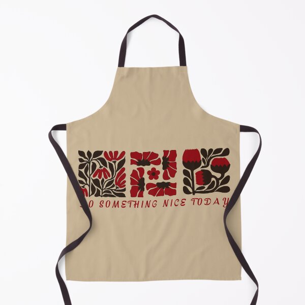 Item preview, Do Something Nice Today – Floral Positive Quote Design designed and sold by Novalineastudio.