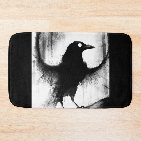 Item preview, Shadow Raven Awakening Dark Gothic Art designed and sold by GraveyardGlam.