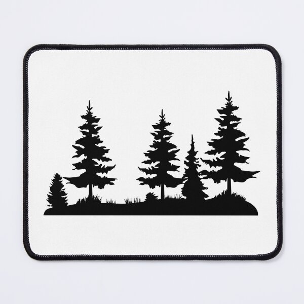 Item preview, Pine Forest Silhouette  designed and sold by MagnoliaLake.