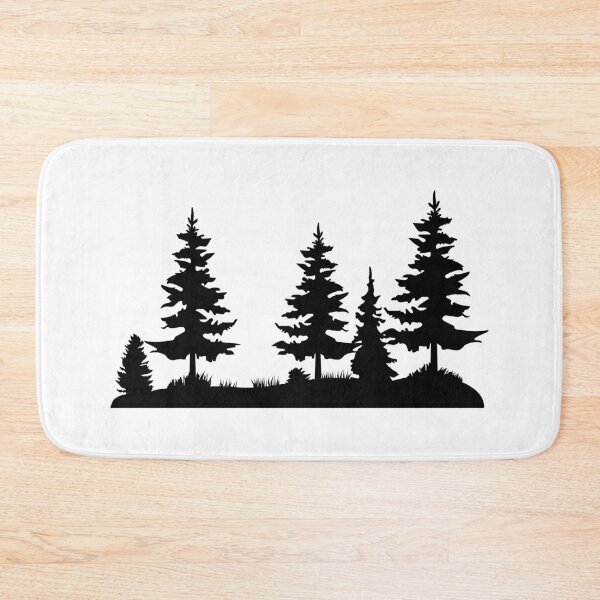 Item preview, Pine Forest Silhouette  designed and sold by MagnoliaLake.