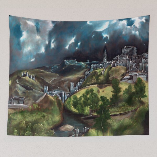 Item preview, El Greco - View of Toledo designed and sold by Jon-Baran.