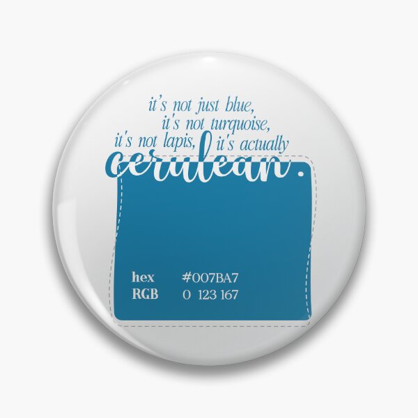Item preview, It's actually cerulean | the devil wears prada designed and sold by Pinu92.