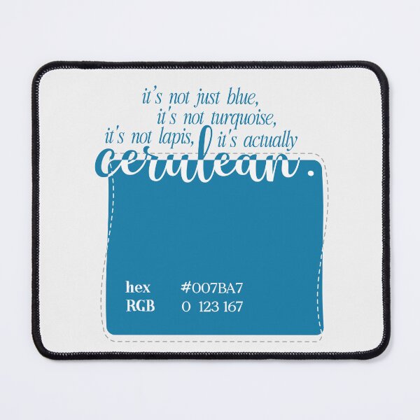 Item preview, It's actually cerulean | the devil wears prada designed and sold by Pinu92.