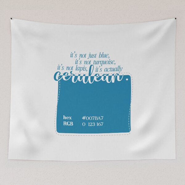 Item preview, It's actually cerulean | the devil wears prada designed and sold by Pinu92.