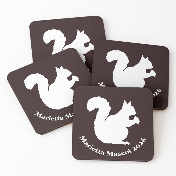 Item preview, 2026 White Squirrel Marietta Mascot T-shirt designed and sold by White Squirrel Productions.