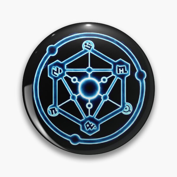 Item preview, Crop circle neon blue designed and sold by MessageToEarth.