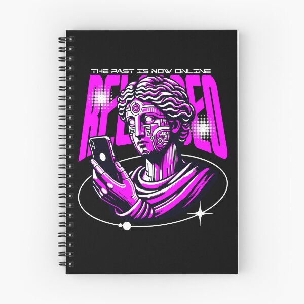Item preview, Cyberpunk Reloaded Statue, Glitch Greek Sculpture Futuristic Streetwear Graphic Tee designed and sold by GlitchRogue.