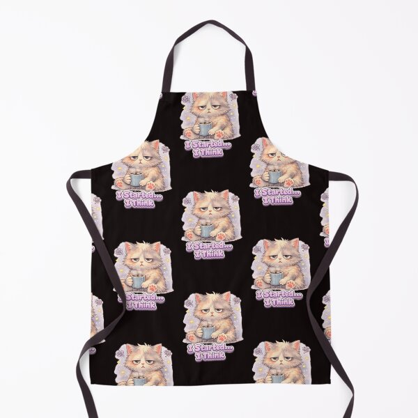 Item preview, Cold Coffee Cat – Cute Procrastination Mood designed and sold by Rawecz Studio.