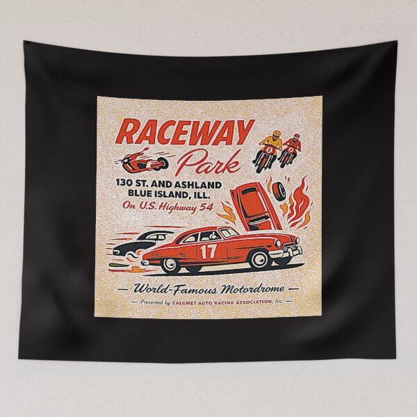 Item preview, Where Speed Becomes Timeless Art Raceway Park #4 designed and sold by Helios Be. Lavsh.