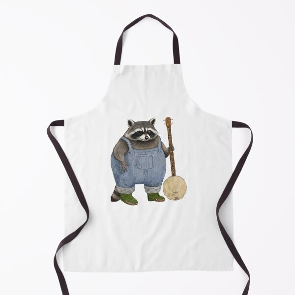 Item preview, Raccoon Playing Banjo designed and sold by krystalRomanart.