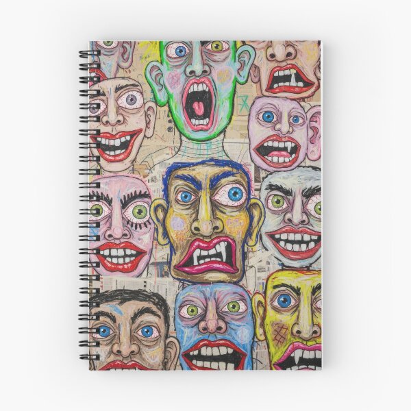 Item preview, Screaming Minds: Art Brut Portraits designed and sold by WallaceSilvaART.