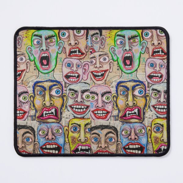 Item preview, Screaming Minds: Art Brut Portraits designed and sold by WallaceSilvaART.
