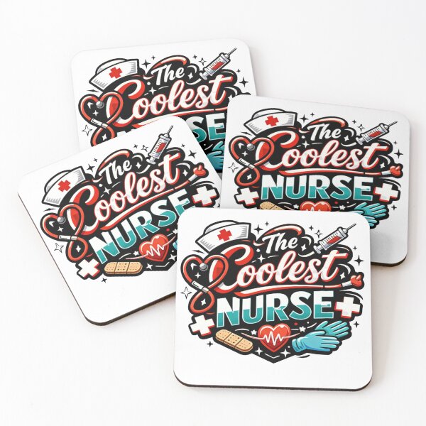 Item preview, The coolest Nurse  designed and sold by Abelfashion.