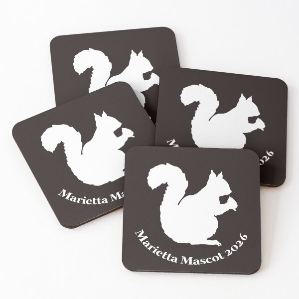 Item preview, 2026 White Squirrel Marietta Mascot Notebook designed and sold by White Squirrel Productions.