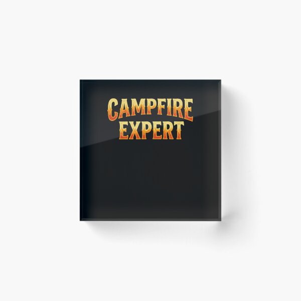 Item preview, Campfire Expert Lover Master Smoker Grill Party designed and sold by NewRedLady.