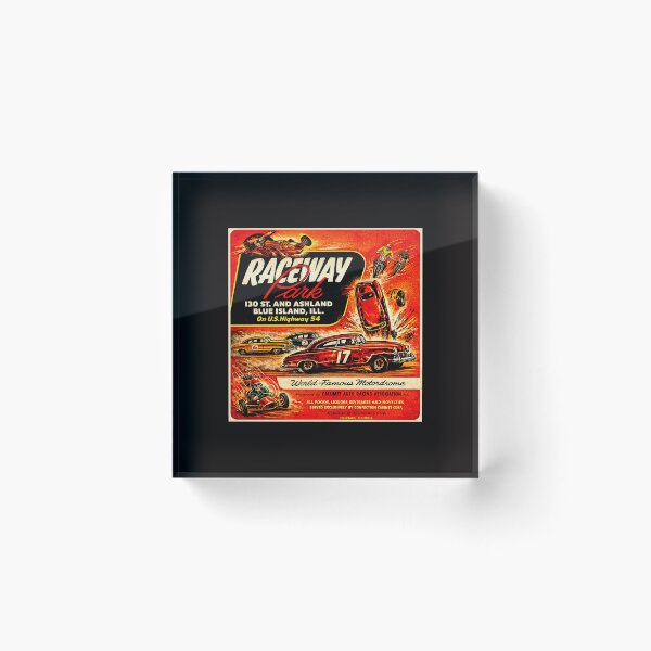 Item preview, Where Speed Becomes Timeless Art Raceway Park #6 designed and sold by Helios Be. Lavsh.