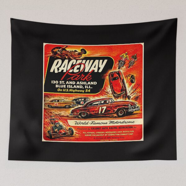Item preview, Where Speed Becomes Timeless Art Raceway Park #6 designed and sold by Helios Be. Lavsh.