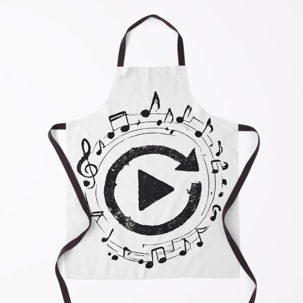 Item preview, Vintage Music Play Button designed and sold by TelaMental.